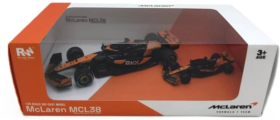 RW COLLECTABLE CAR 5473 MCLAREN MCL38-NEW IN BOX