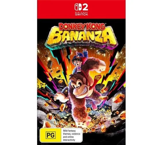 DONKEY KONG BANANZA NINTENDO SWITCH 2
