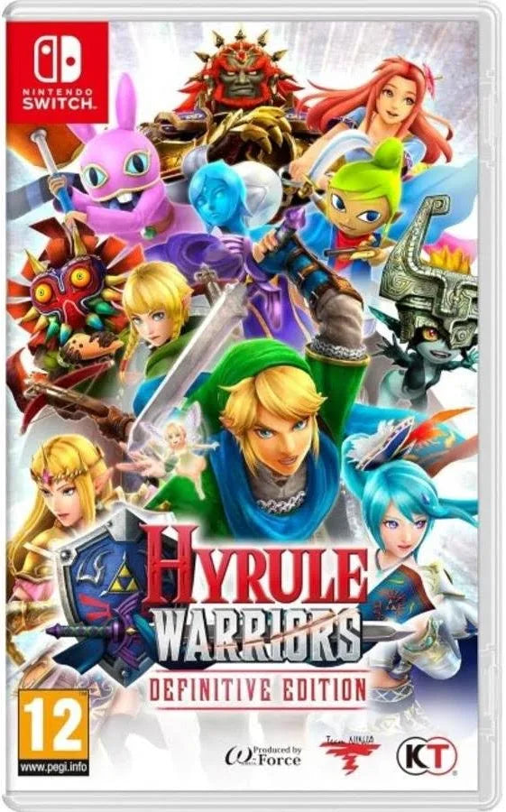 NINTNEDO SWITCH GAME HYRULE WARRIORS DEFINITIVE EDITION