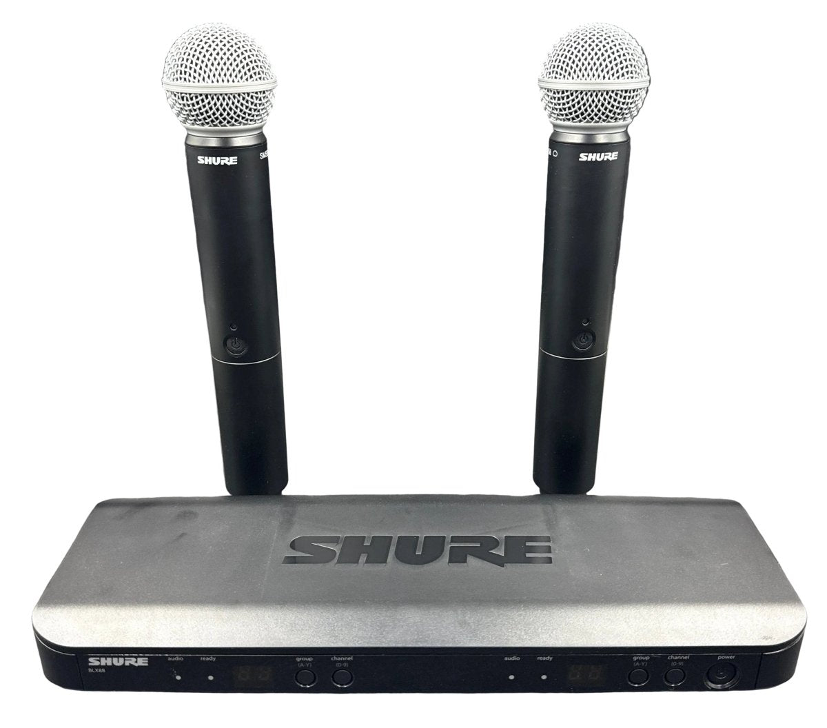 SHURE - BLX288/SM58-K14 - Dual Channel Handheld Wireless System - Mega Cash Sydney