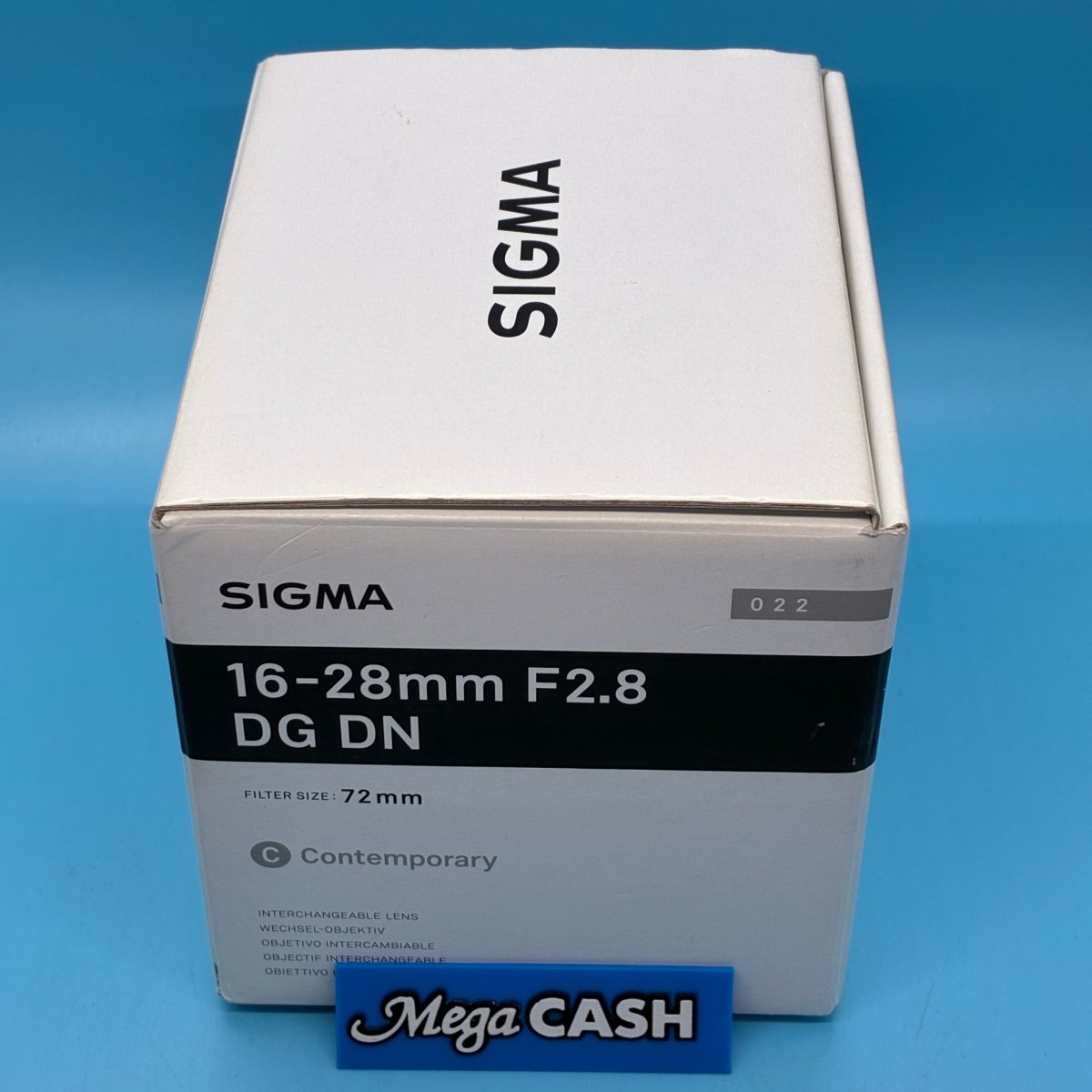 SIGMA 16 - 28MM F/2.8 DG DN CONTEMPORARY LENS SONY E MOUNT - Mega Cash Sydney
