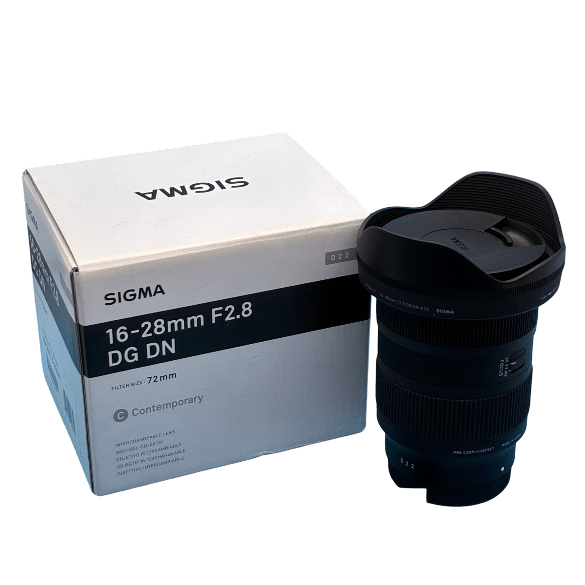 SIGMA 16 - 28MM F/2.8 DG DN CONTEMPORARY LENS SONY E MOUNT - Mega Cash Sydney