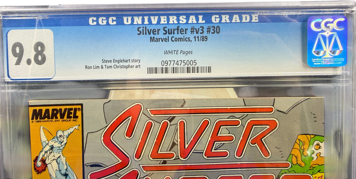 Silver Surfer - COMIC 30 Nov 1989 - CGC 9.8 - Mega Cash Sydney