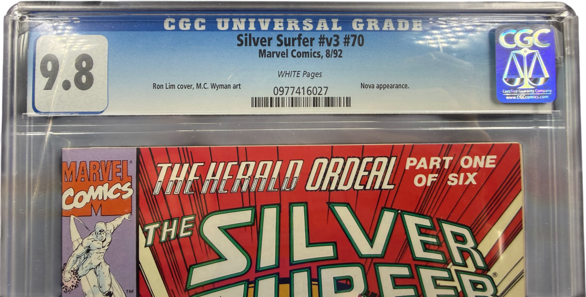 Silver Surfer - COMIC 70 Aug 1992 - CGC 9.8 - Mega Cash Sydney