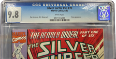 Silver Surfer - COMIC 70 Aug 1992 - CGC 9.8 - Mega Cash Sydney