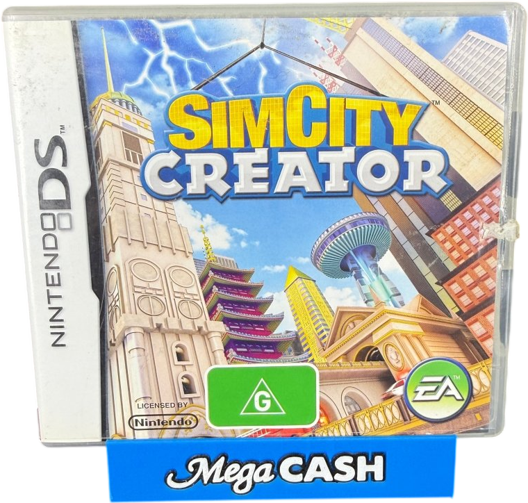 SimCity Creator Nintendo DS Game - Mega Cash Sydney