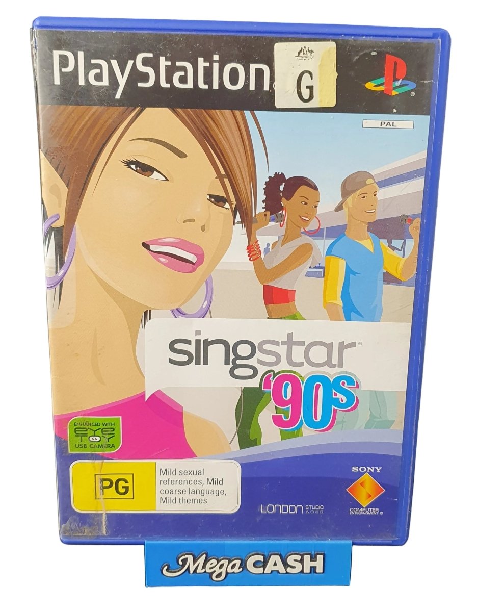SingStar '90s - Playstation 2/PS2 Game - Mega Cash Sydney