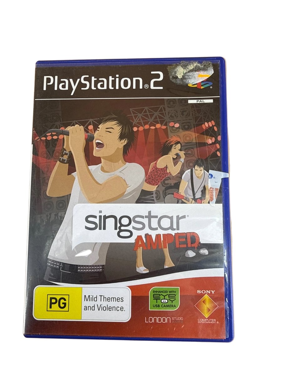 Singstar - Amped - PlayStation 2 (PS2) - Mega Cash Sydney