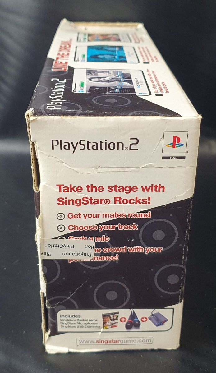 Singstar Rocks! - Playstation 2 (PS2) - Game not included - Mega Cash Sydney