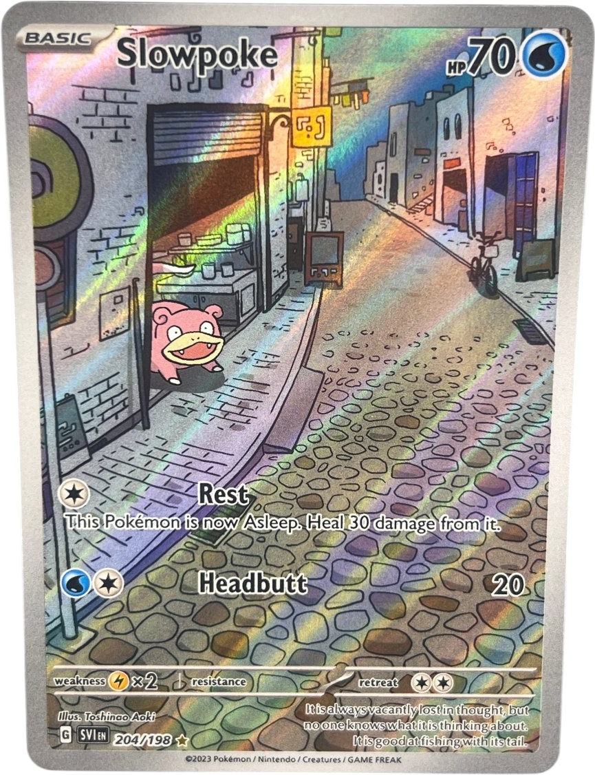 Slowpoke 204/198 Scarlet & Violet Base - Mega Cash Sydney