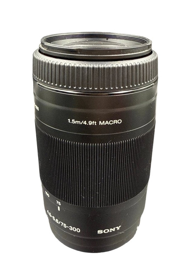 Sony A-Mount 75-300mm 4.5-5.6 Zoom Camera Lens - Mega Cash Sydney