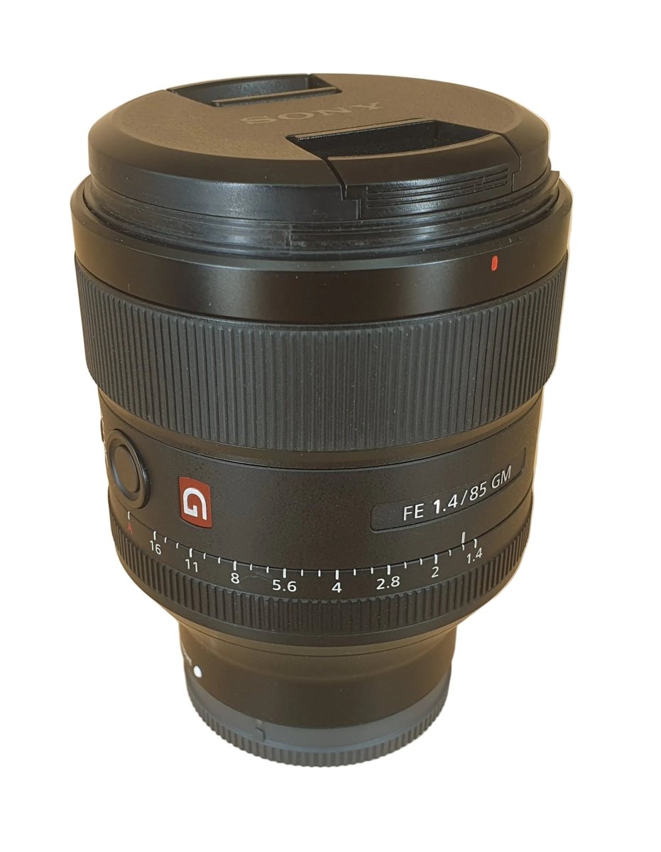 SONY LENS SEL85F14GM + LENS HOOD - Camera - Mega Cash Sydney