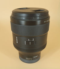 SONY LENS SEL85F14GM + LENS HOOD - Camera - Mega Cash Sydney