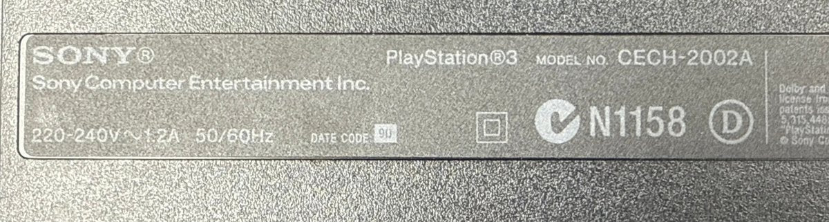 Sony Playstation 3 Slim Console CECH-2002A 500GB - Mega Cash Sydney