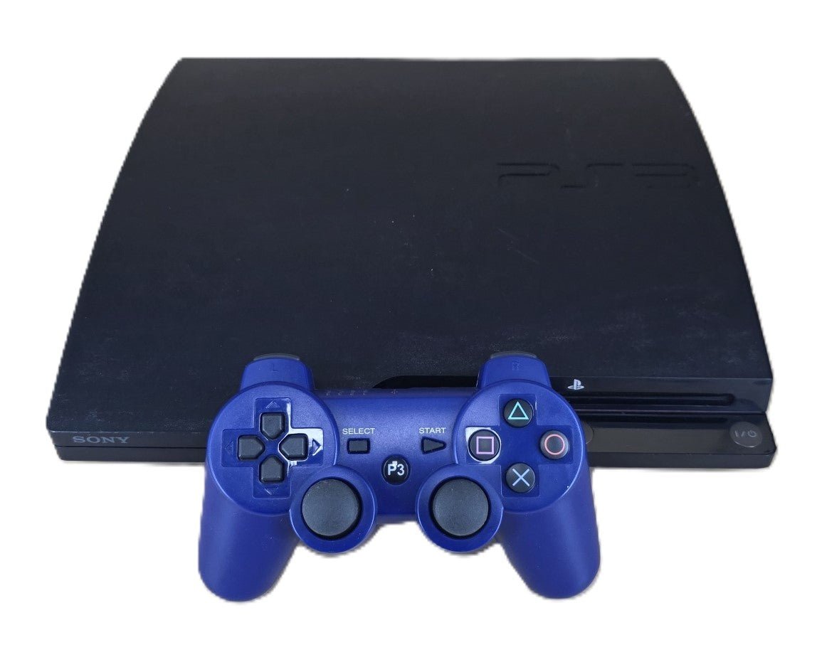 Sony Playstation 3 Slim Console CECH-2102B 250GB with Aftermarket Controller - Good Condition - Mega Cash Sydney