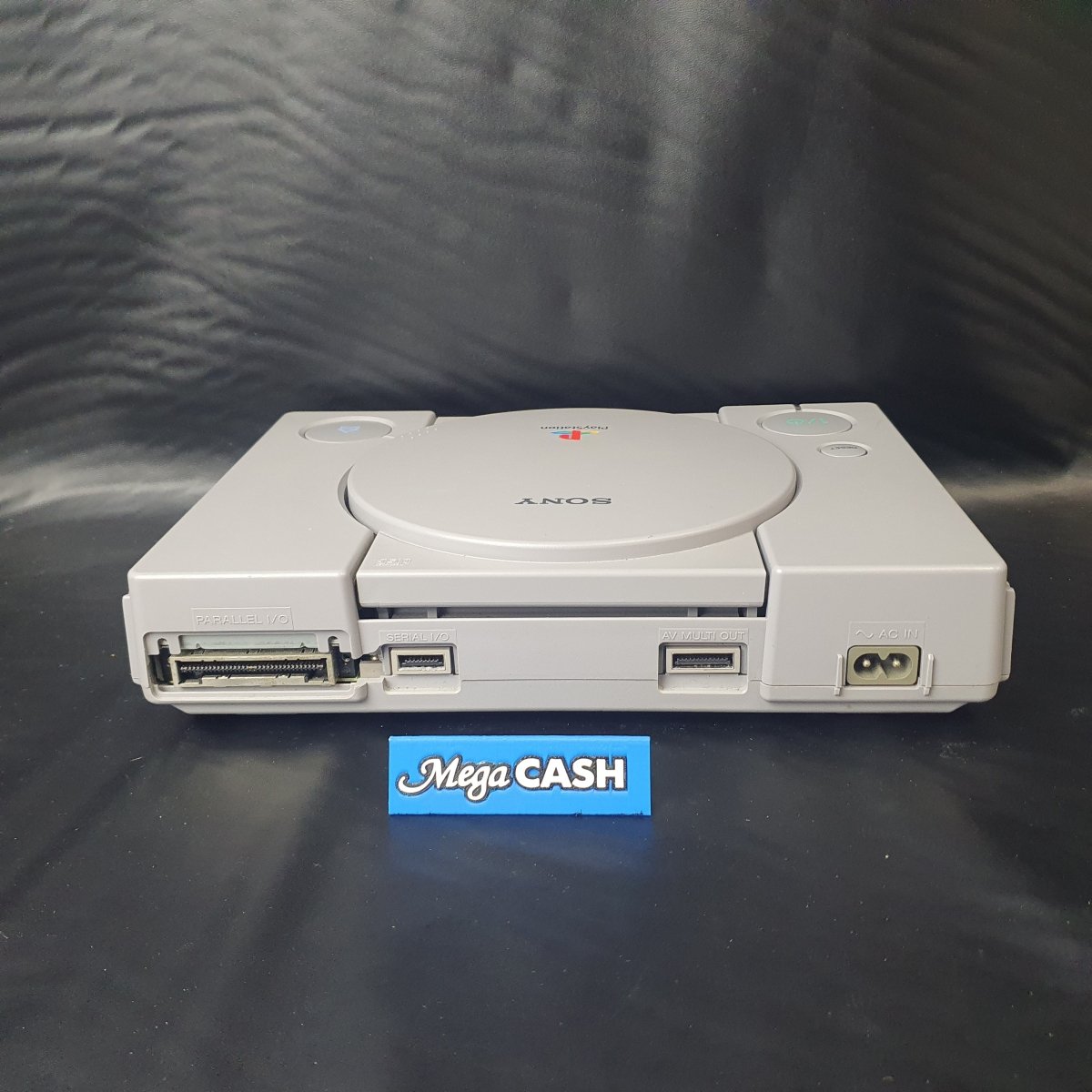 SONY PLAYSTATION CONSOLE (PS1) - SCPH - 7502 - WITH POWER CABLE & AV CABLES & CONTROLLER - Mega Cash Sydney