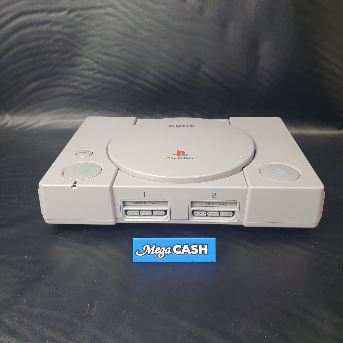 SONY PLAYSTATION CONSOLE (PS1) - SCPH - 7502 - WITH POWER CABLE & AV CABLES & CONTROLLER - Mega Cash Sydney