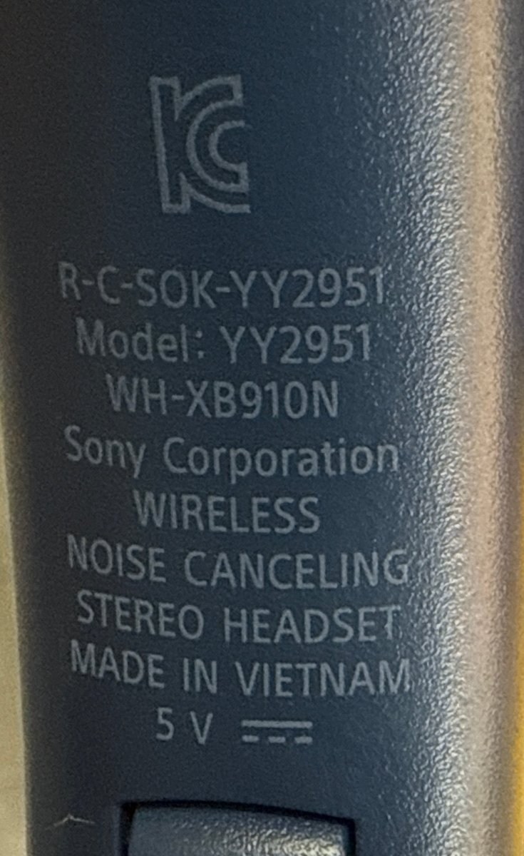 Sony - Wireless Headphones WH-XB910N - Mega Cash Sydney