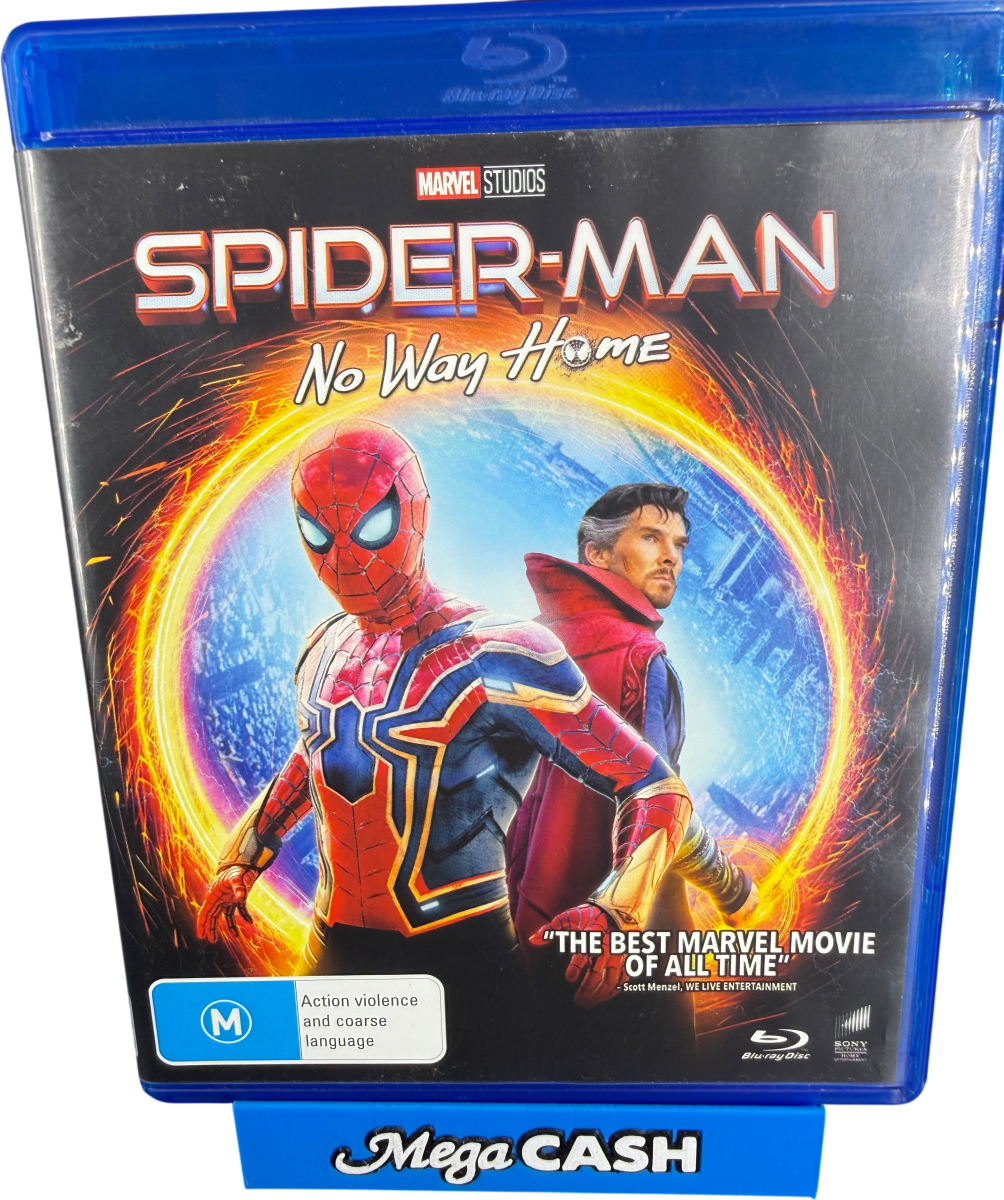 Spider - Man: No Way Home - Blu - Ray DVD - Mega Cash Sydney