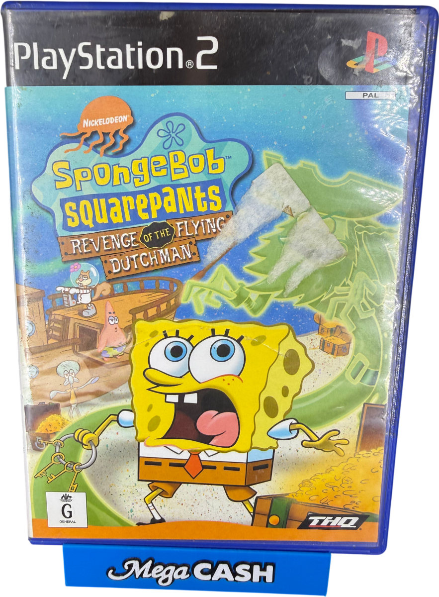 SpongeBob SquarePants: Revenge of the Flying Dutchman - PlayStation 2/PS2 Game - Mega Cash Sydney