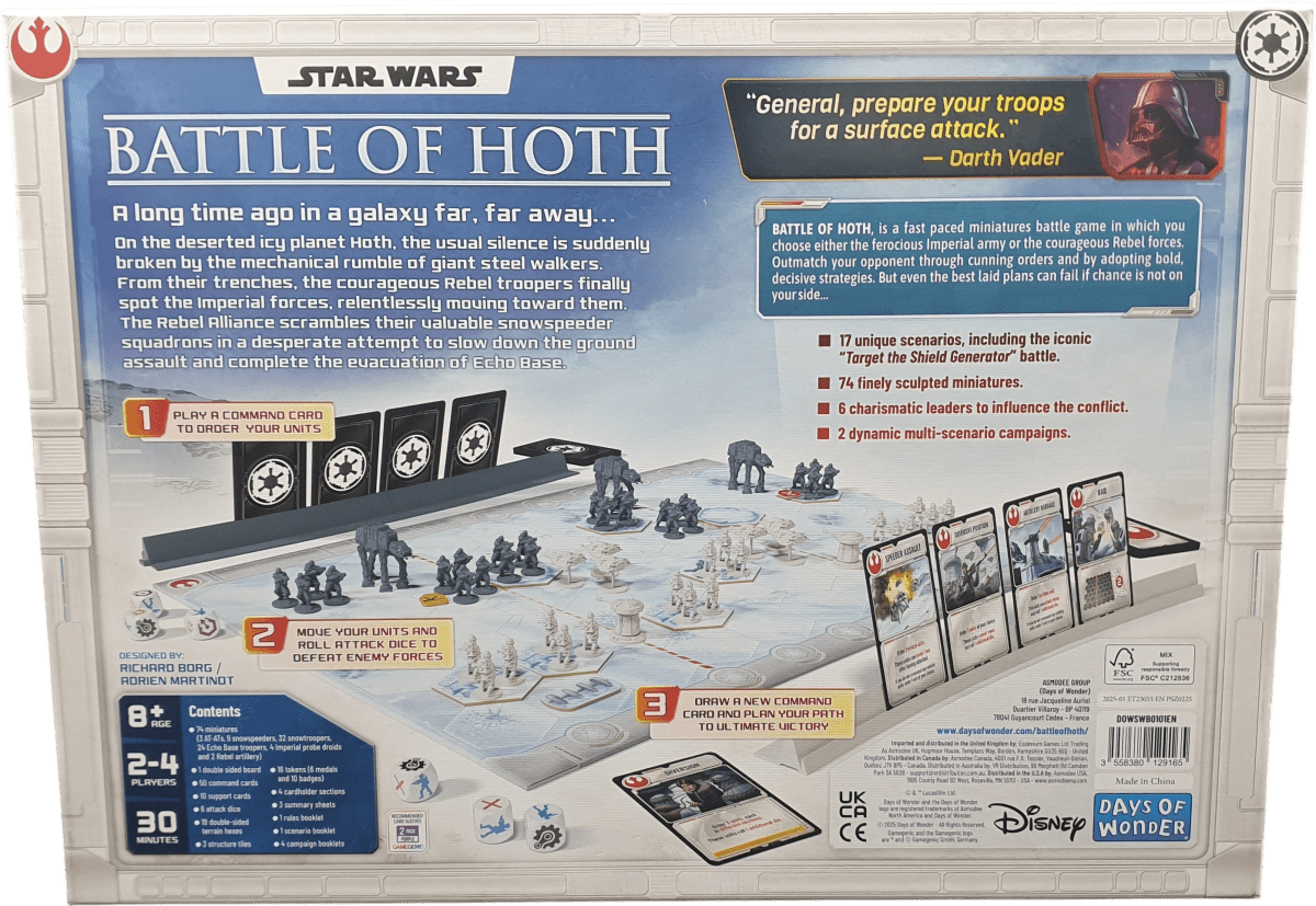 Star Wars Battle of Hoth - Game Board - Mega Cash Sydney