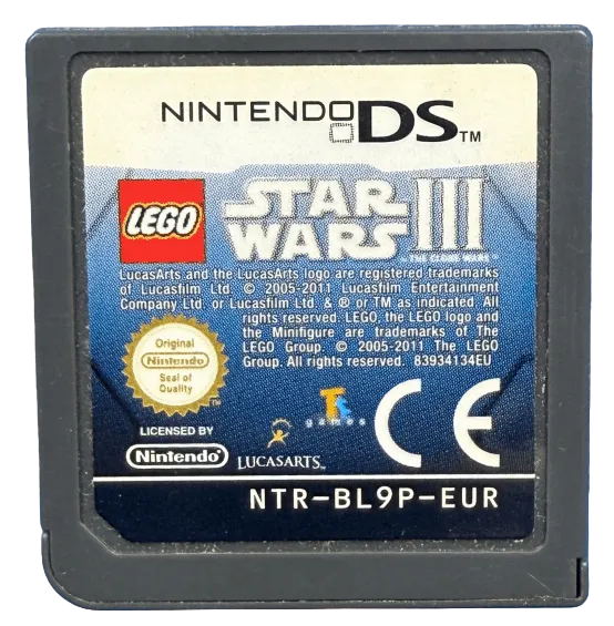 Star Wars III The Game - Nintendo DS Game Cartridge Only - Mega Cash Sydney