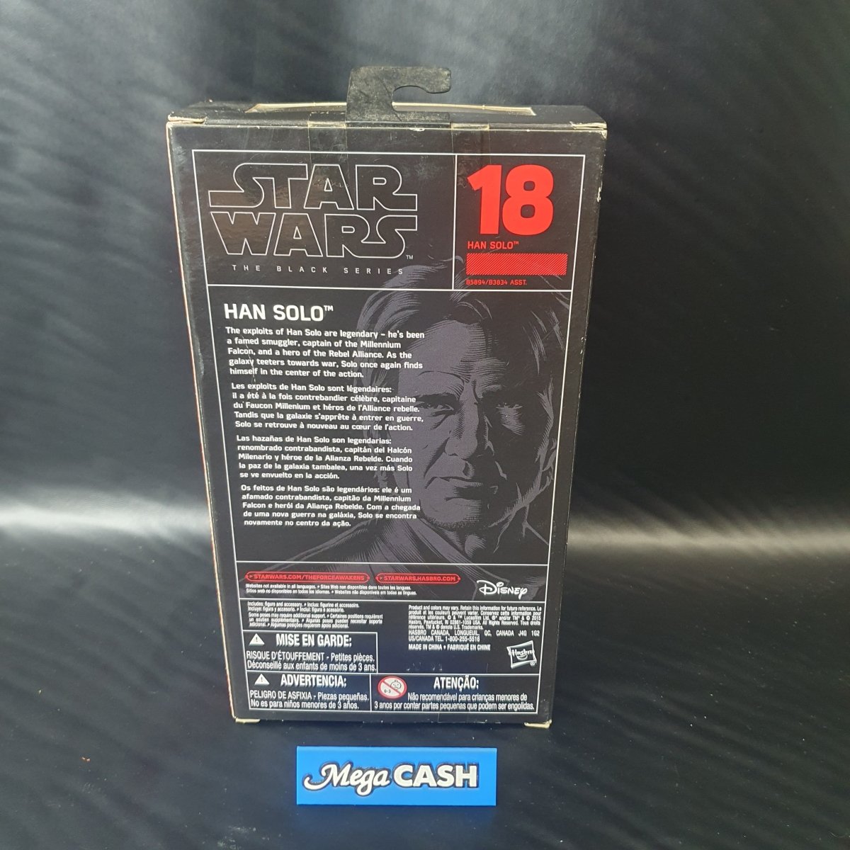 Star Wars - The Black Series - Han Solo - B5894/B3834 - 18 - Mega Cash Sydney