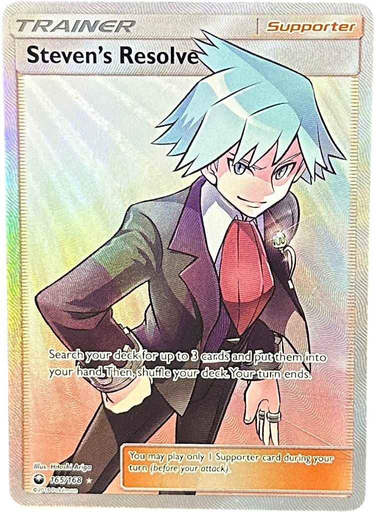 steven's resolve pokemon card Steven's Resolve - Celestial Storm