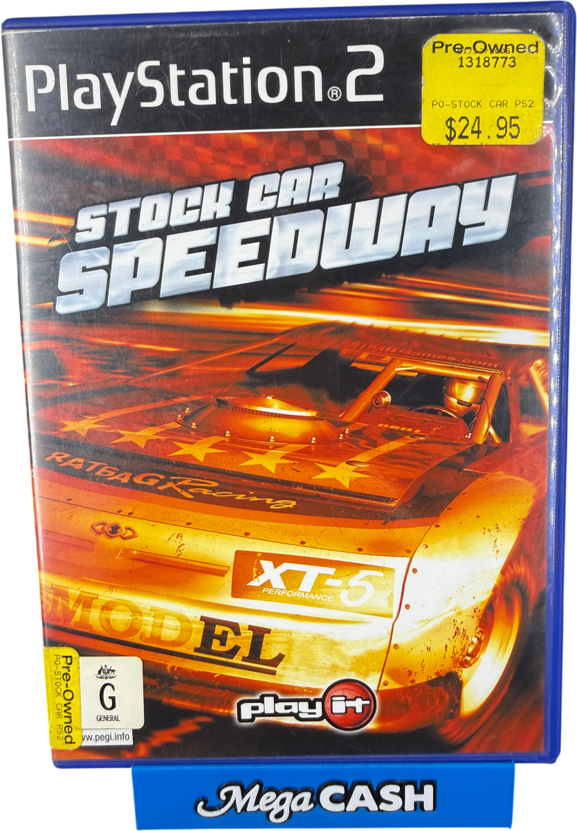 Stock Car Speedway - PlayStation 2/PS2 Game - Mega Cash Sydney