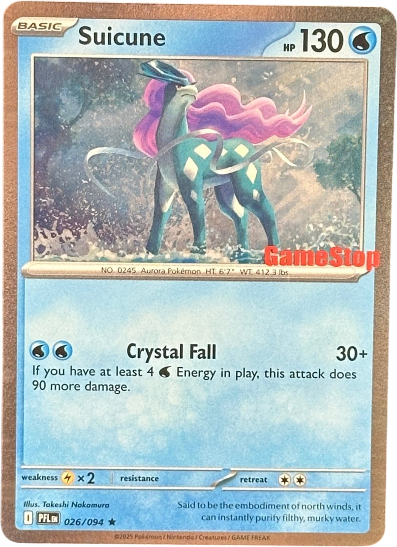 Suicune - GameStop Promo - Mega Cash Sydney