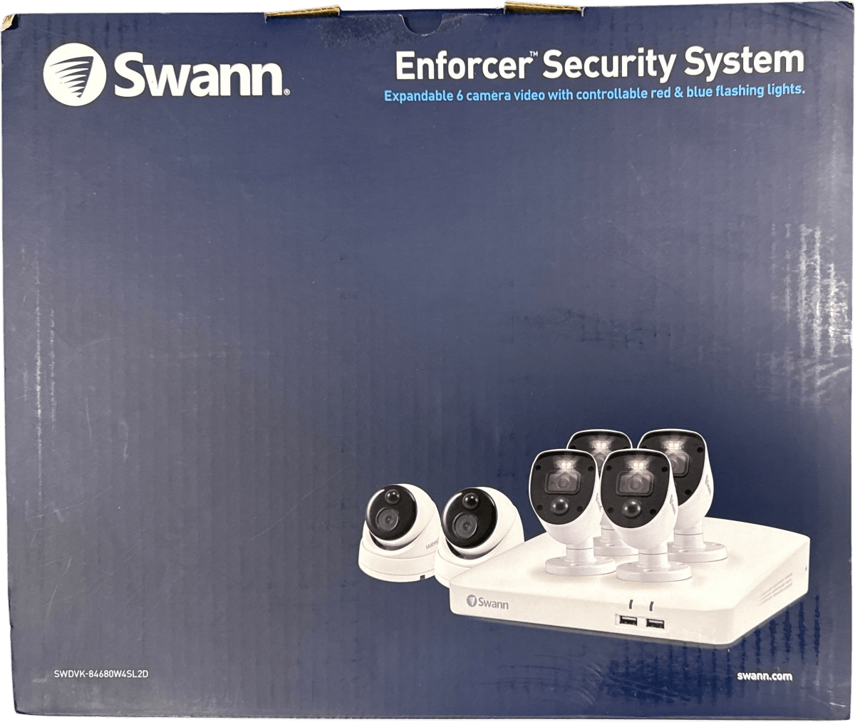 SWANN - Enforcer 8 Channel 1080p FHD DVR Security with 4 Bullet Camera and 2 Dome Camera - Mega Cash Sydney