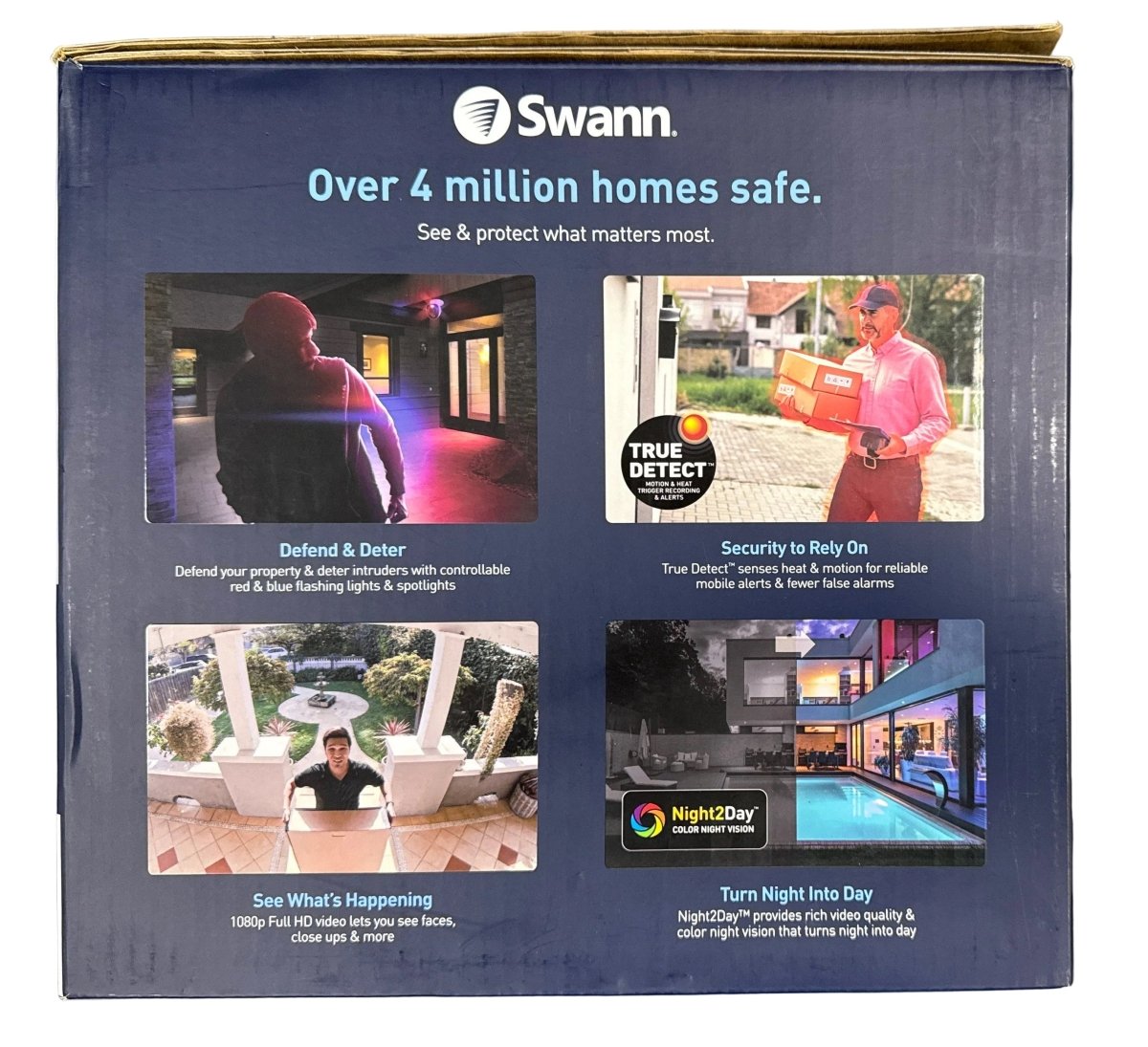 SWANN - Enforcer 8 Channel 1080p FHD DVR Security with 4 Bullet Camera and 2 Dome Camera - Mega Cash Sydney