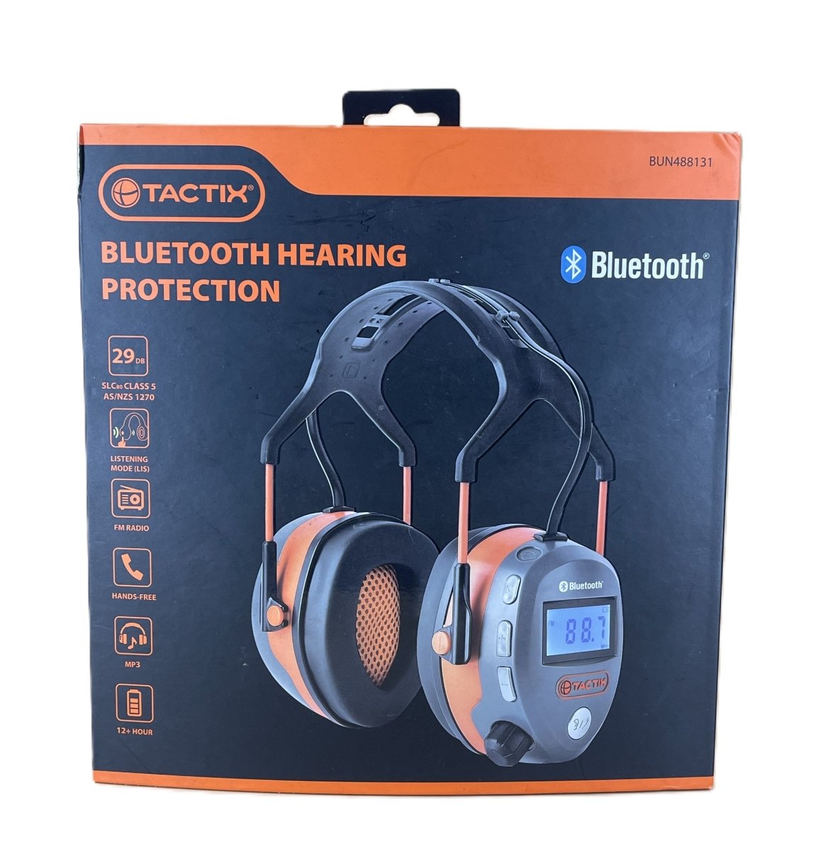 Tactix Bluetooth Hearing Protection Headphones 488131 - Mega Cash Sydney