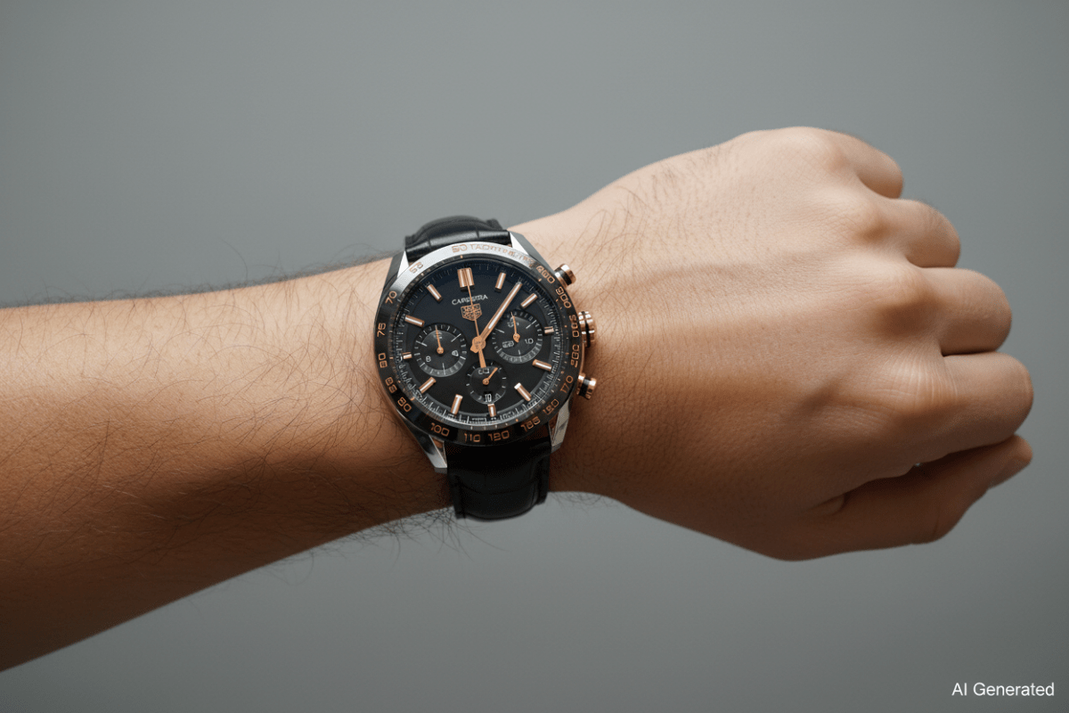 TAG Heuer Carrera Heuer 02 44mm Automatic Chronograph Steel & 18K Gold Watch - Mega Cash Sydney