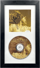 Taylor Swift Signed Fearless - Framed CD - JSA COA - Mega Cash Sydney