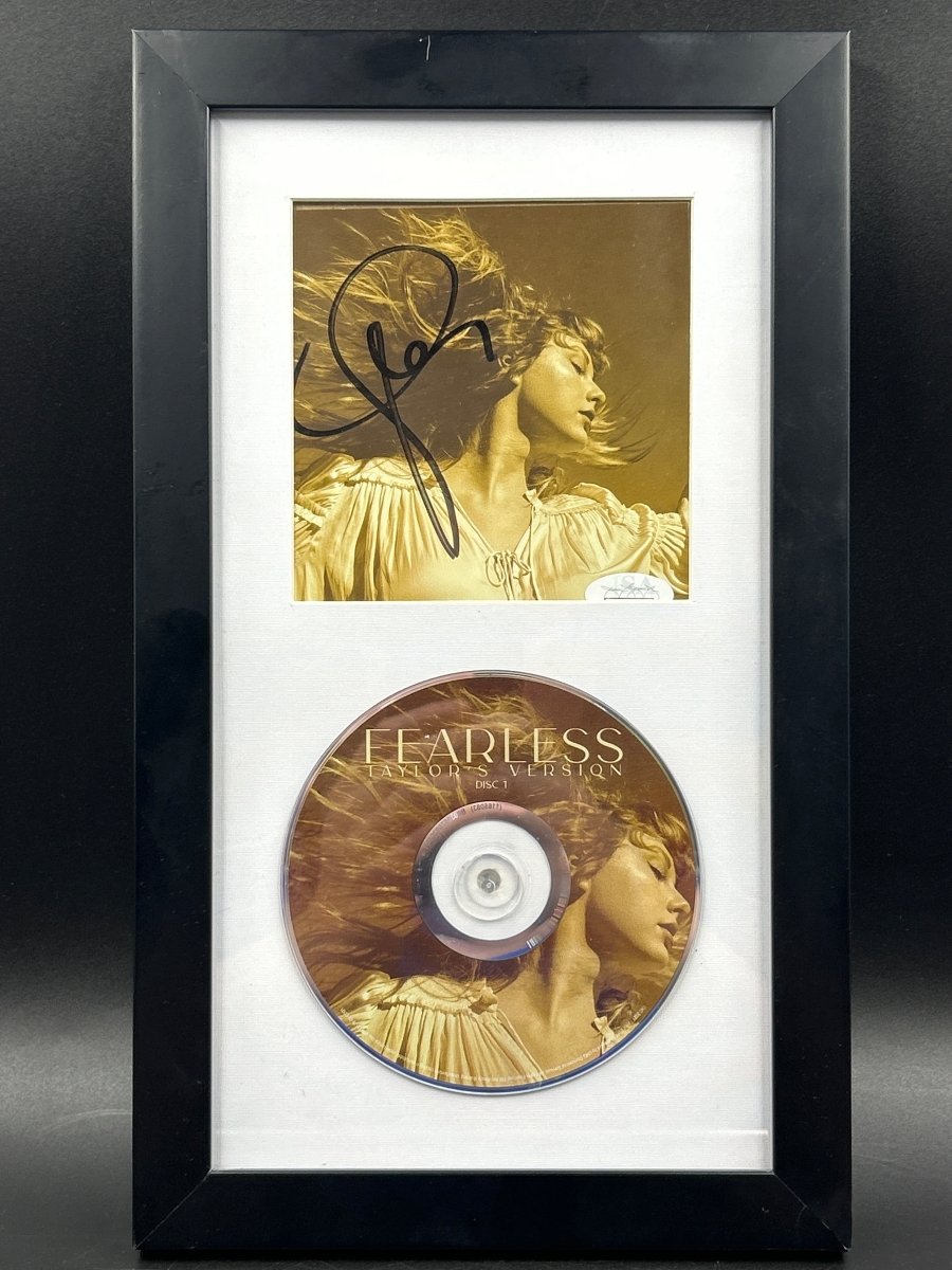 Taylor Swift Signed Fearless Taylor’s Version Framed CD - JSA COA - Mega Cash Sydney