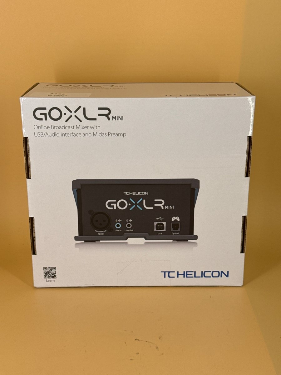 TC HELICON - GoXLR MINI - Online Broadcast Mixer with USB/Audio Interface and Midas Preamp - Mega Cash Sydney