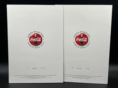 Telecom Coca - Cola Limited Edition $2 Phonecards Pair - 1994 Christmas/ Polar Bear - Mega Cash Sydney