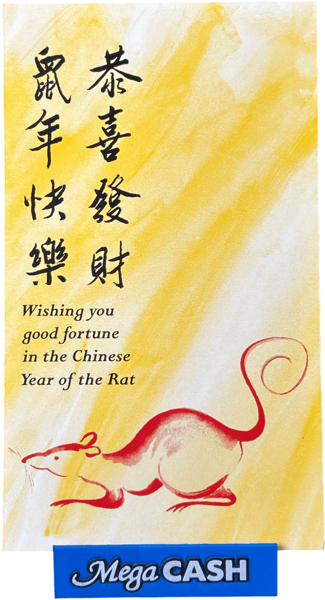 Telstra $5 Phonecard “Year Of The Rat” Card - Mega Cash Sydney