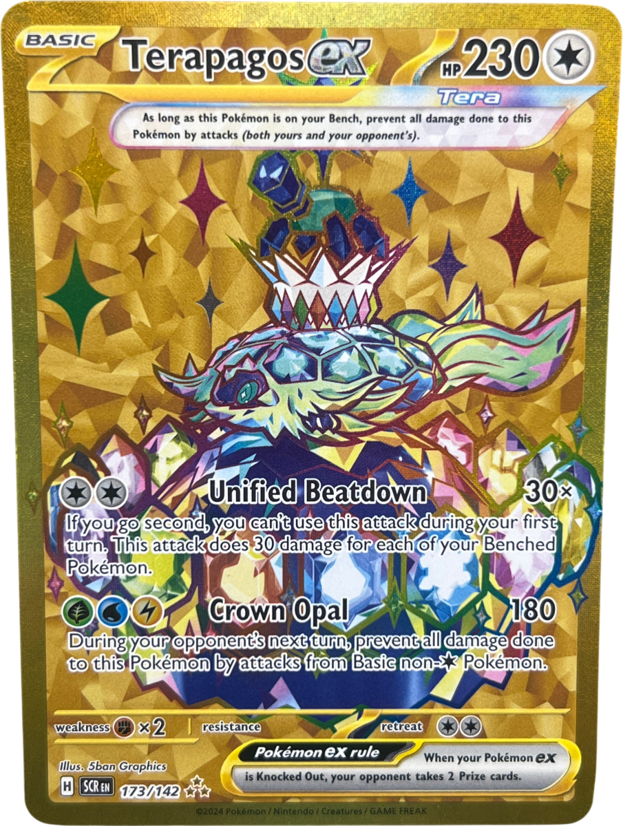 Terapagos EX 173/142 Stellar Crown - Mega Cash Sydney