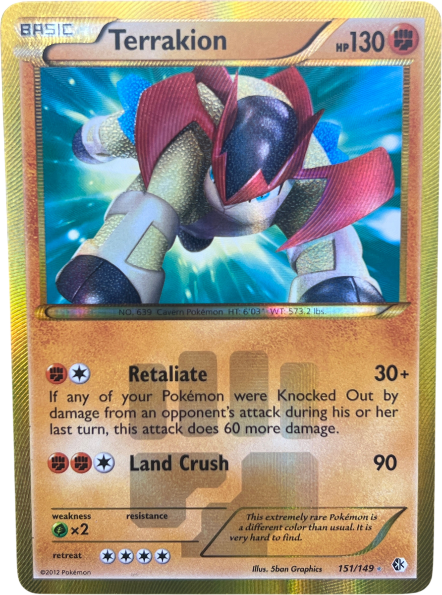 Terrakion 151/149 Boundaries Crossed - Mega Cash Sydney