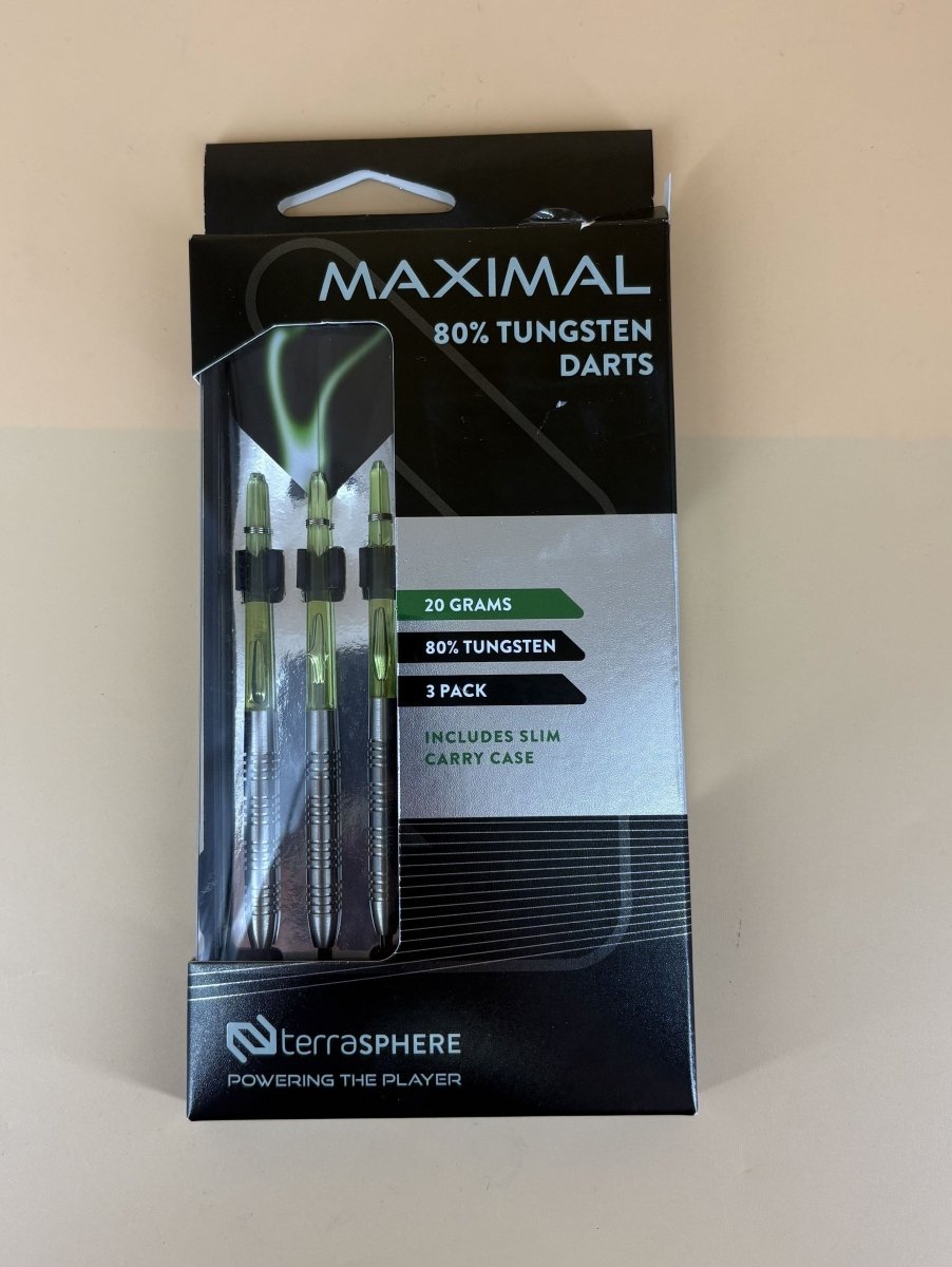 Terrasphere Darts Set Maximal 80% Tungsten 20g - Mega Cash Sydney
