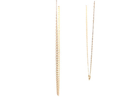 9ct Yellow Gold Cuban Link Chain Necklace