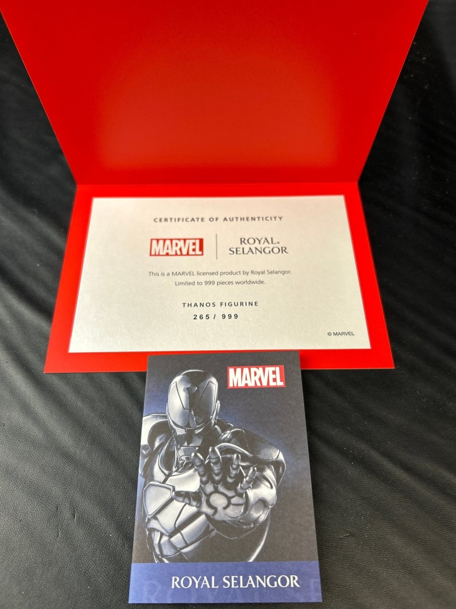 Thanos The Conqueror Limited Edition Figurine 265/1000 - Royal Selangor - Mega Cash Sydney