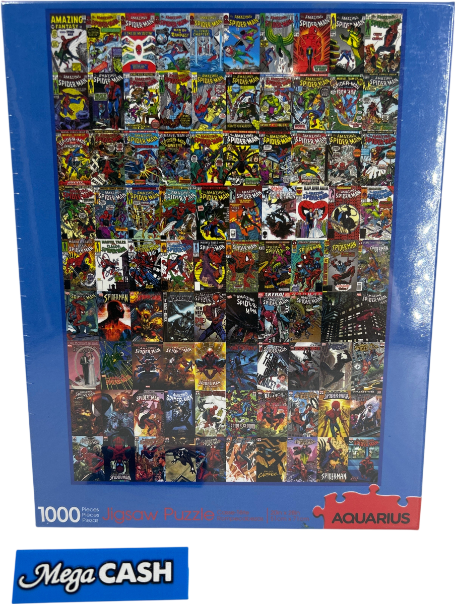 The amazing Spider - Man 1000 piece comic book jigsaw puzzle - Mega Cash Sydney