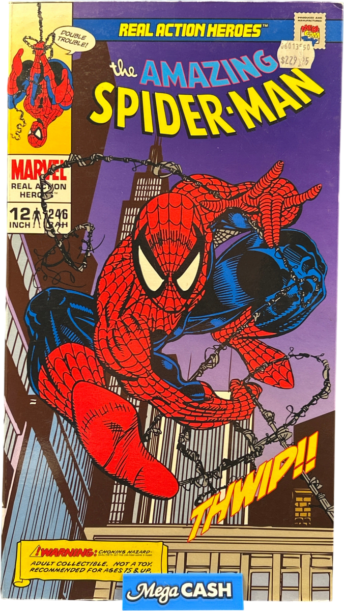 The Amazing Spider - Man 12” Figure - Real Action Heroes - Medicom Toy - Mega Cash Sydney