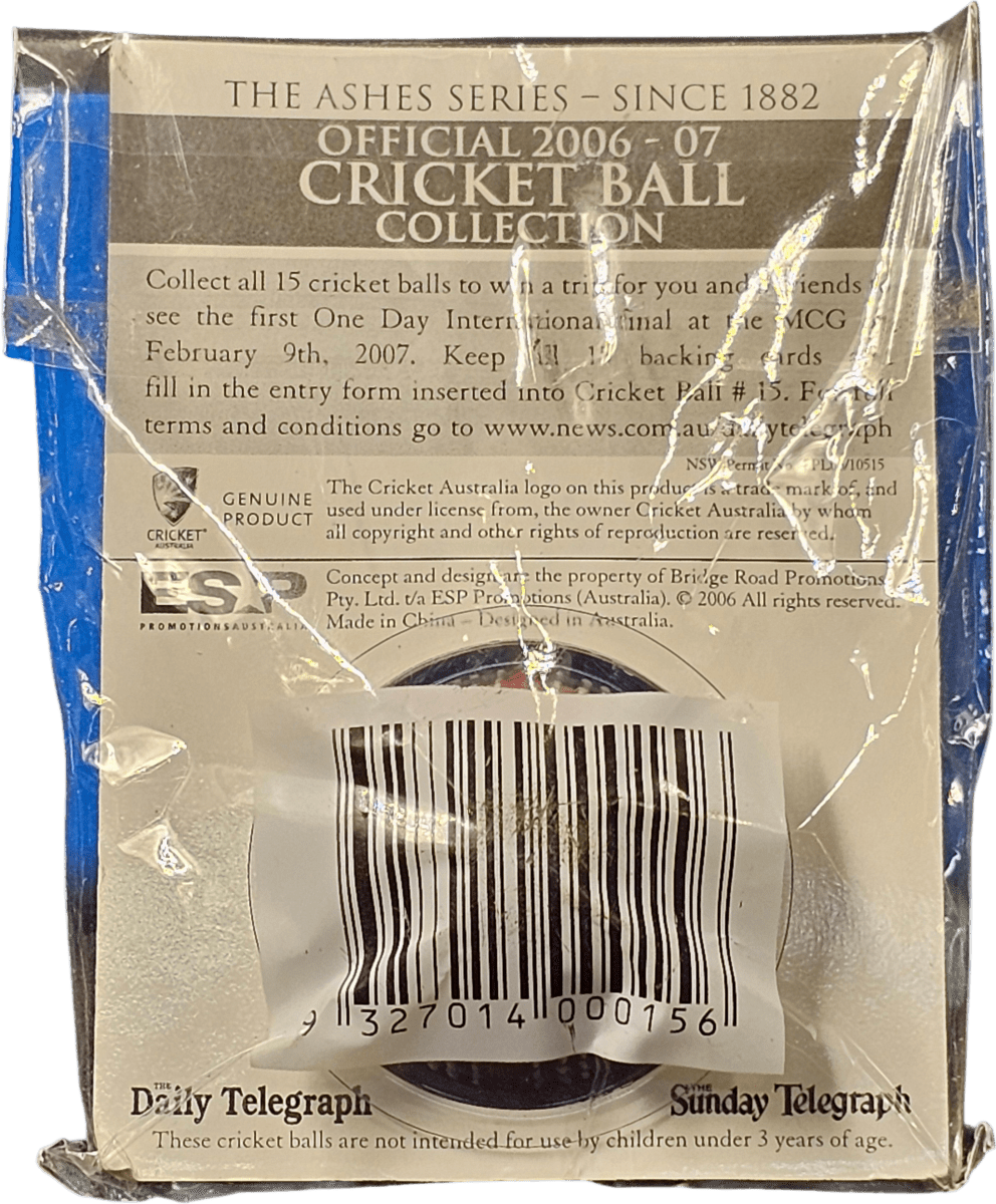 The Ashes Series Official 2006/07 Cricket Ball Collection 1 Mike Hussey - Mega Cash Sydney