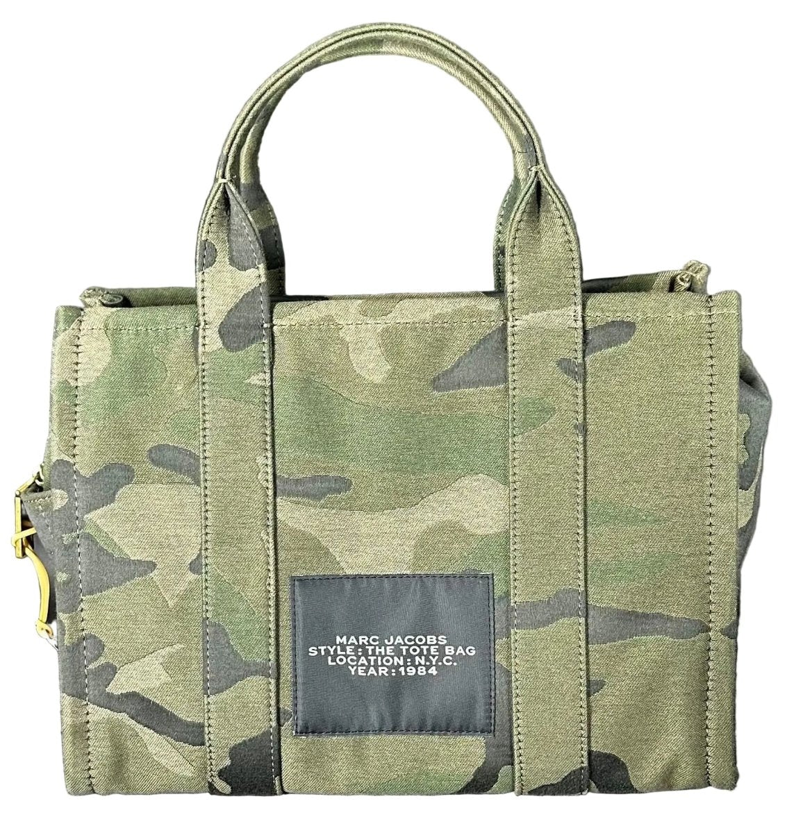 The Camo Jacquard Large Tote Bag - Mega Cash Sydney