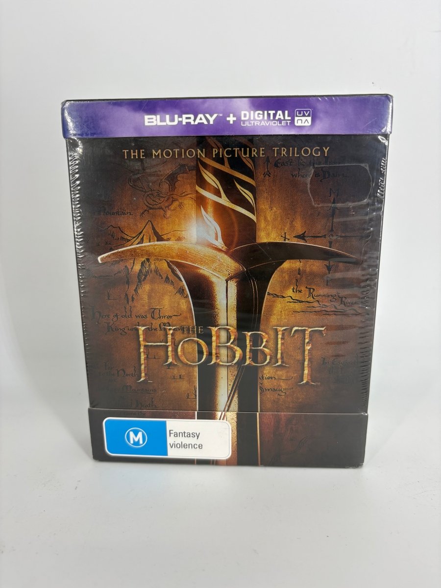 THE HOBBIT - THE MOTION PICTURE TRILOGY - BLU - RAY + DIGITAL ULTRAVIOLET - Mega Cash Sydney