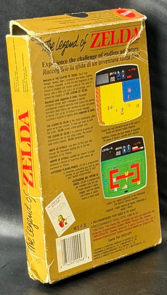 The Legend of Zelda NES Nintendo Entertainment System Game - Mega Cash Sydney